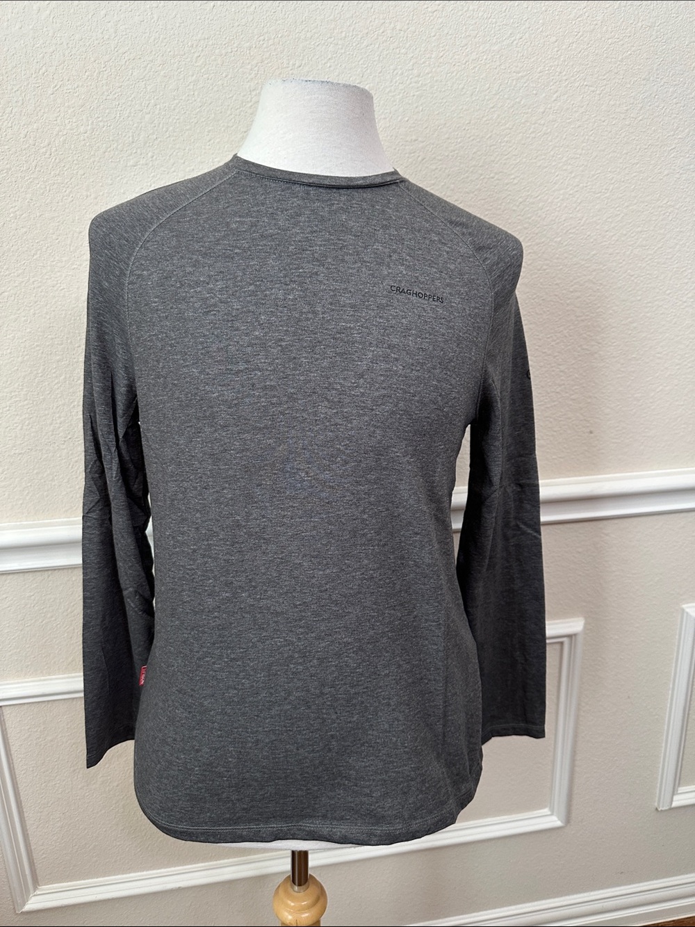Craghoppers NOSILIFE BAYAME TSHIRT- Blk Pep Marl